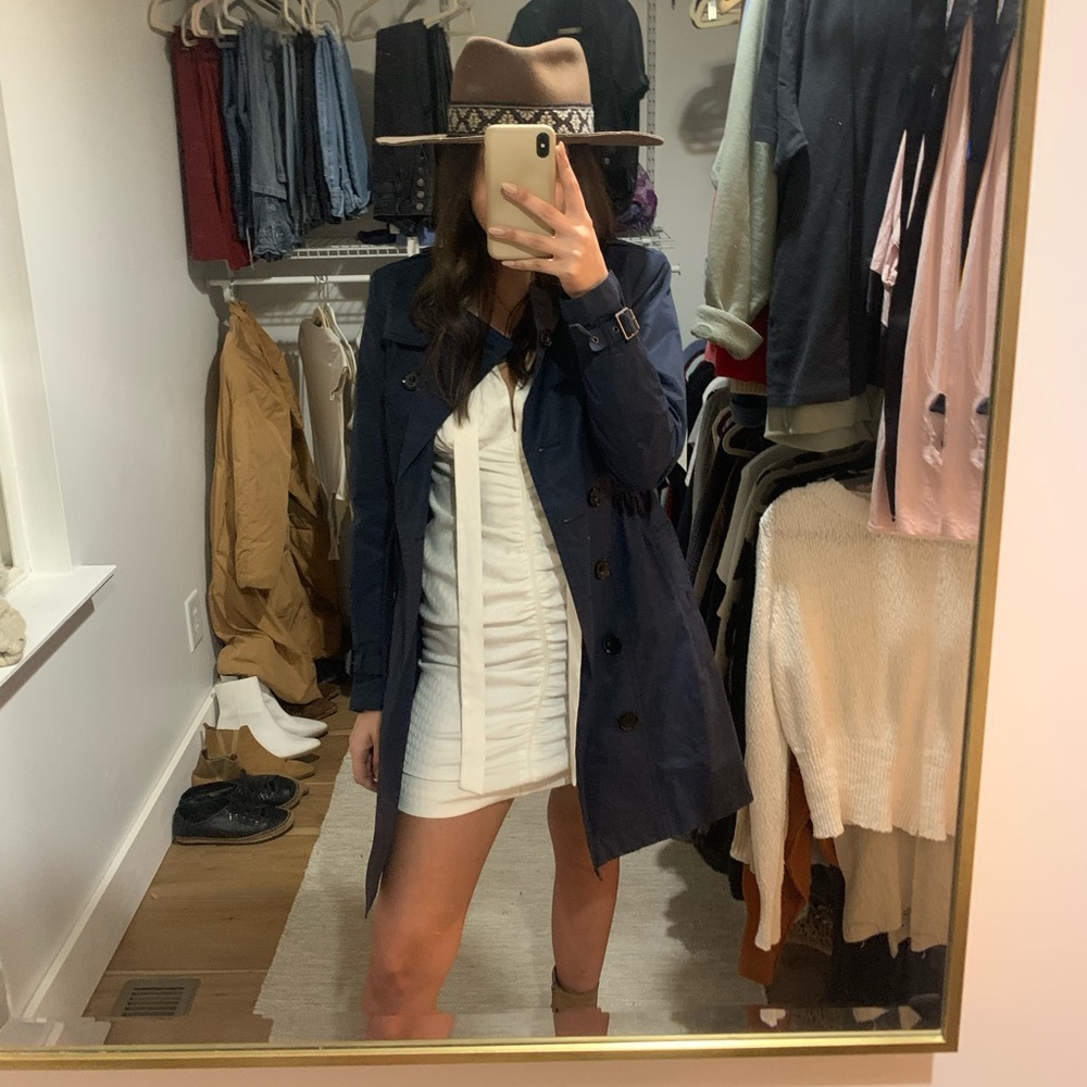 Burberry double vested coat